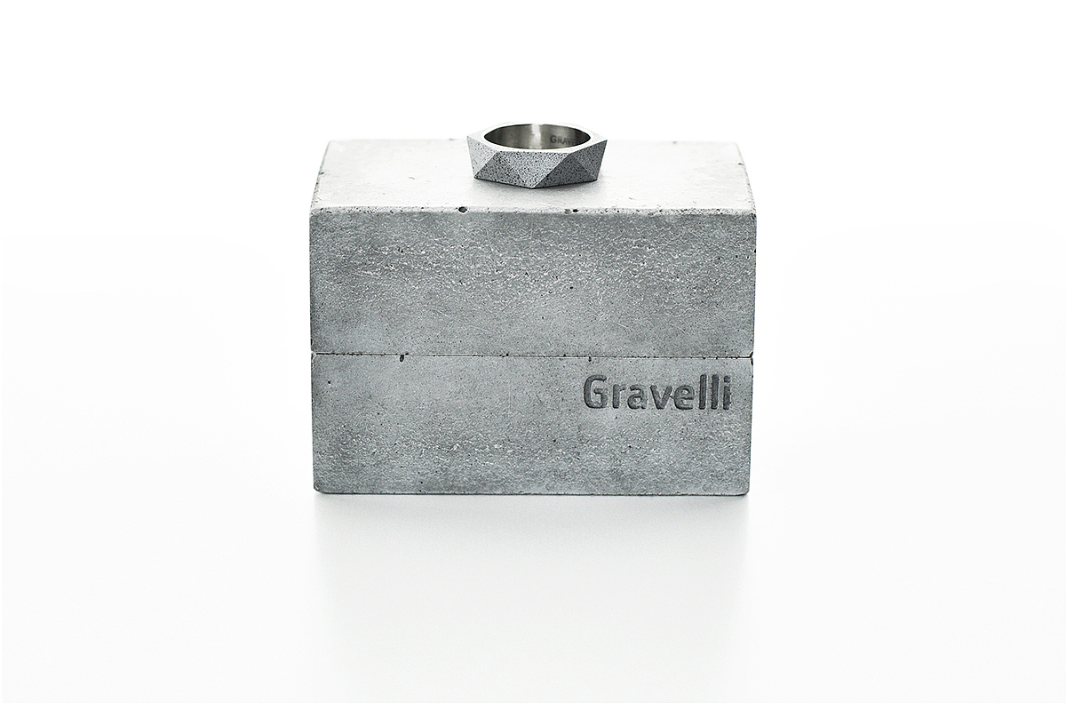 Gravelli.，Jewelry design，grey，