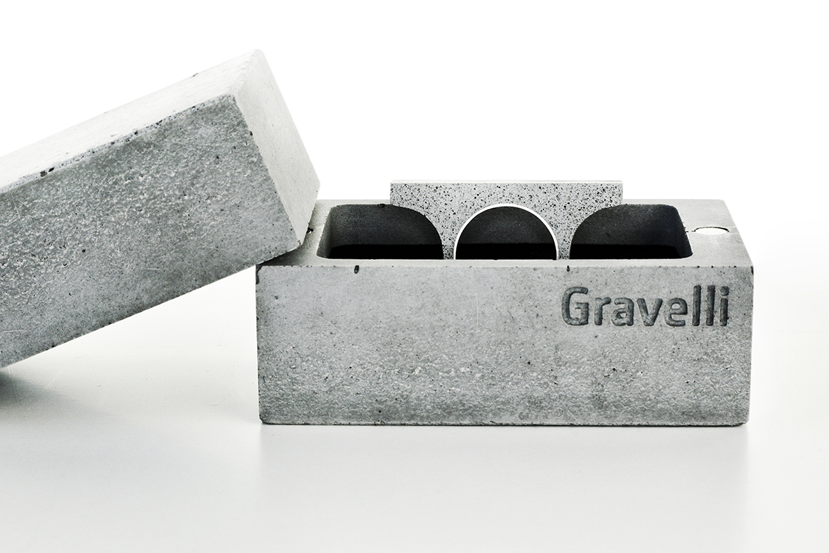 Gravelli.，Jewelry design，grey，