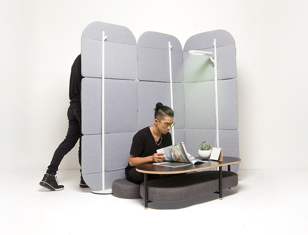 originality，furniture，Room separation unit，Martin Luu，