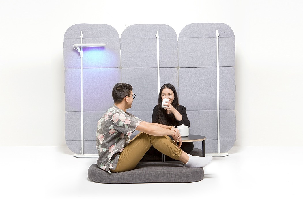 originality，furniture，Room separation unit，Martin Luu，
