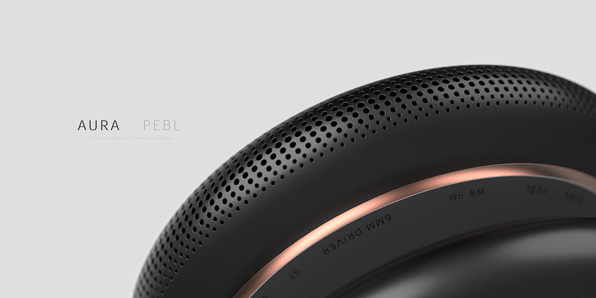 Digital，conceptual design，Wireless headset，Halo PEBL，