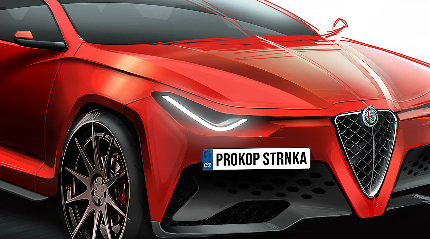 Prokop Strnka，汽车，交通，草稿，