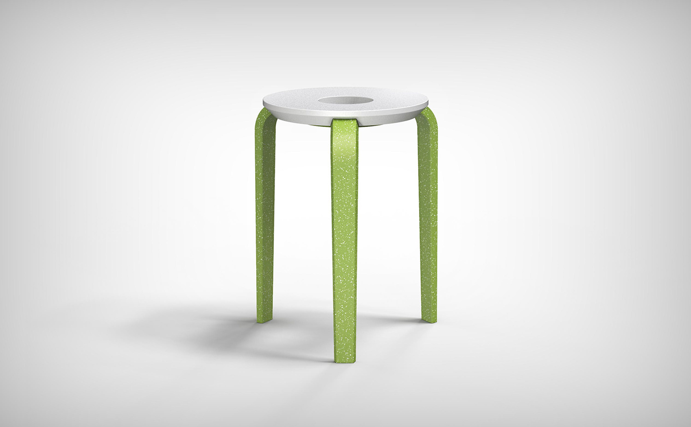 design sketch，stool，cmf，Furniture home，
