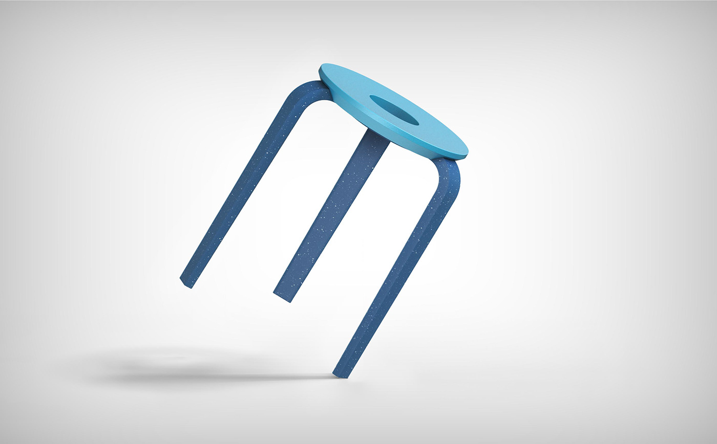 design sketch，stool，cmf，Furniture home，