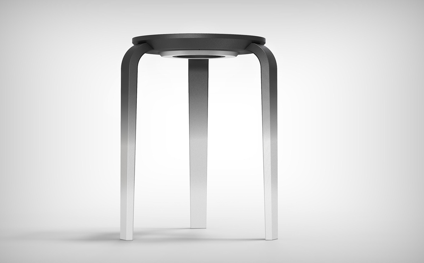 design sketch，stool，cmf，Furniture home，