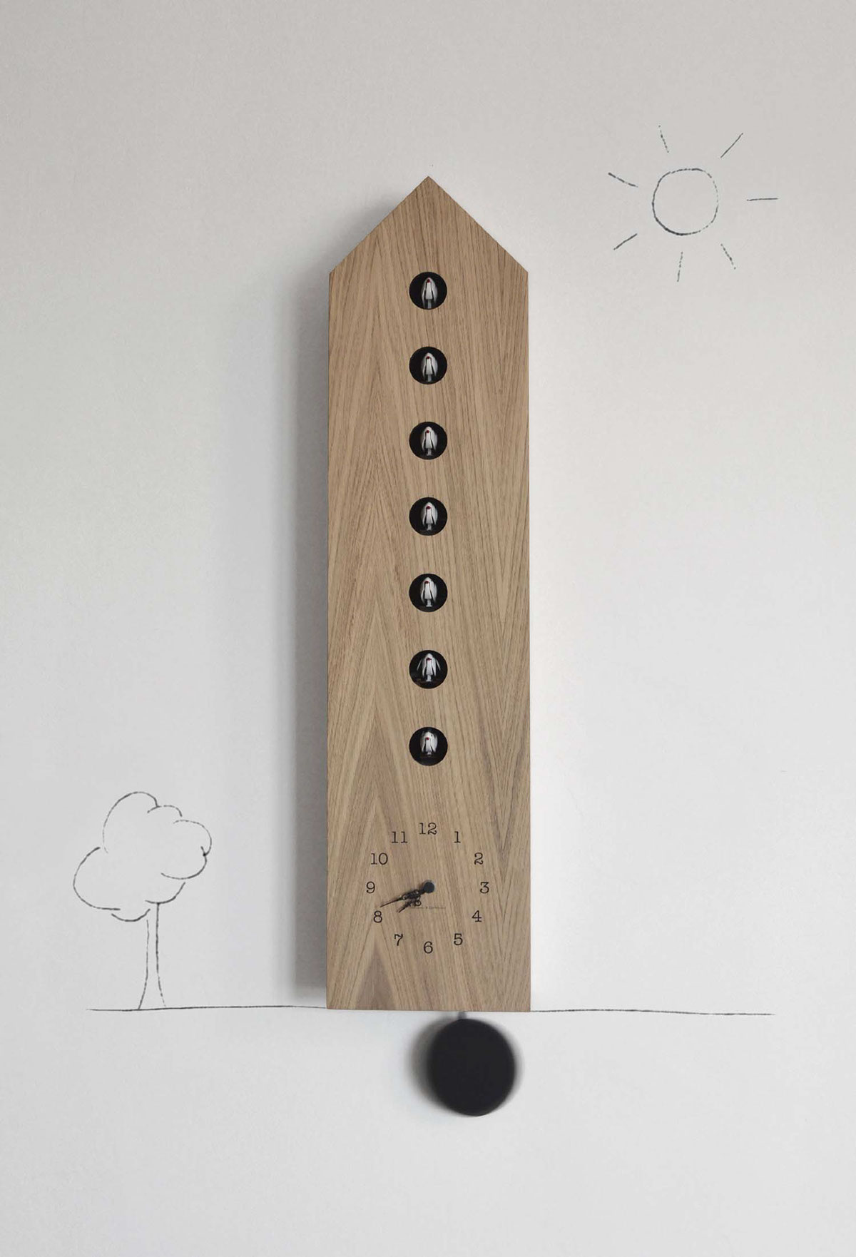 Furniture home，Clock，apartment，