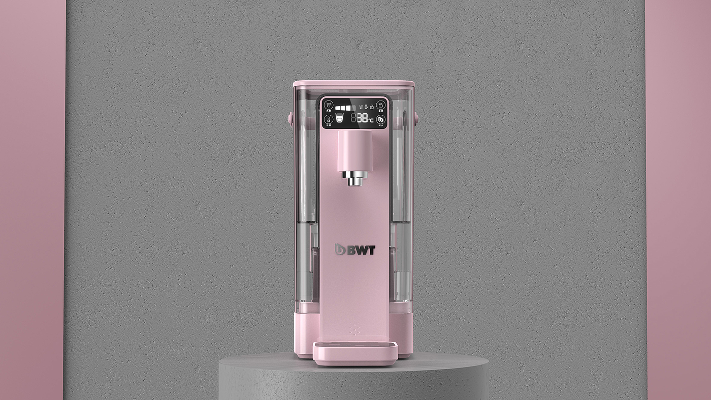 Water purifier，Straight drink machine，Water dispenser，Desktop installation free，Nanfeng industrial design，Drinking machine，