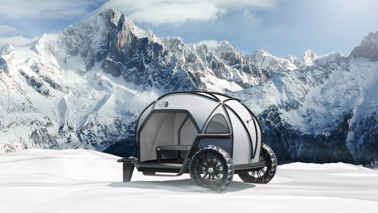 bmw，Mobile tent，polar region，Future light tears，