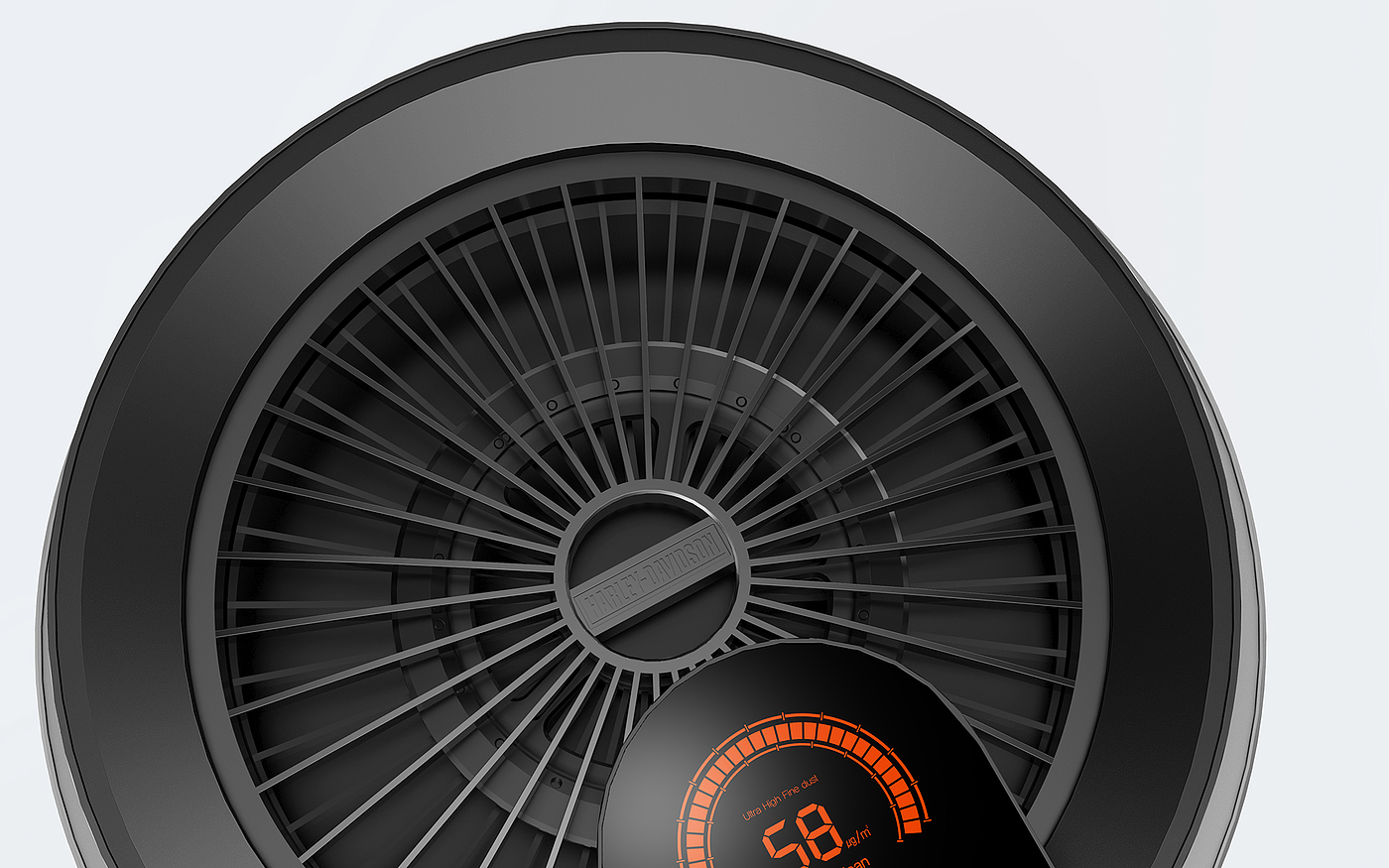 air cleaner，black，Harley-Davidson，