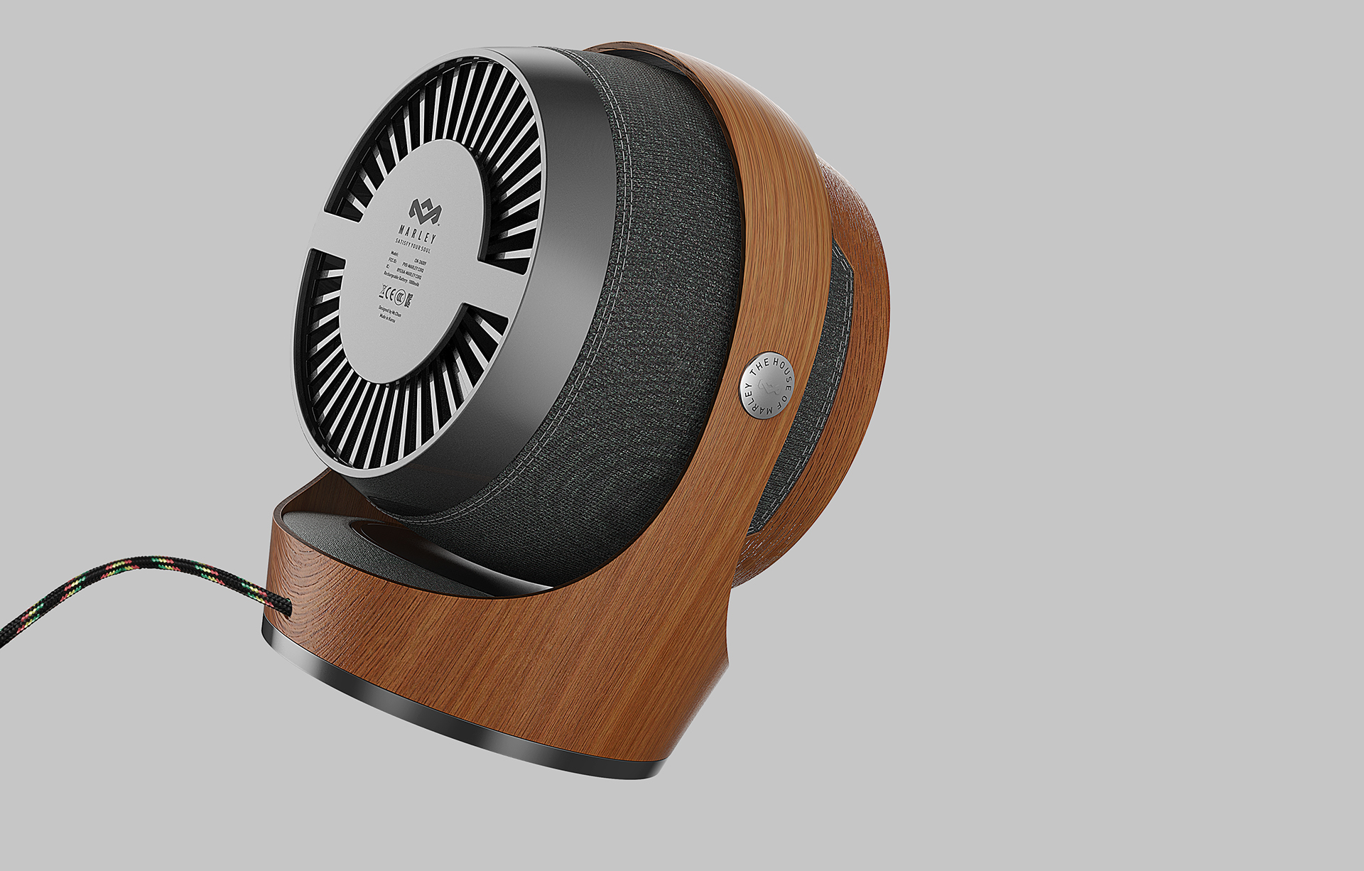 Air circulator，woodiness，black，