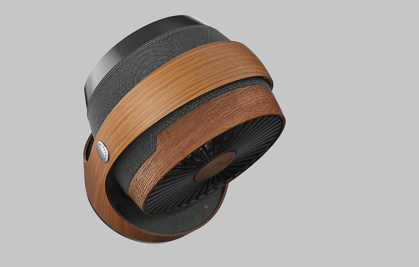 Air circulator，woodiness，black，