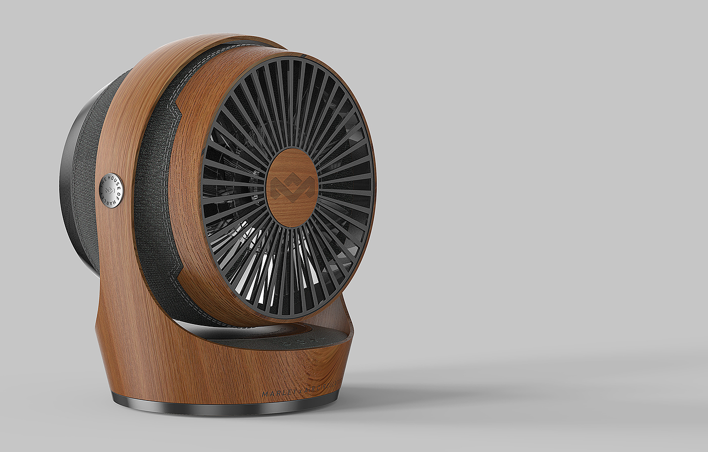Air circulator，woodiness，black，