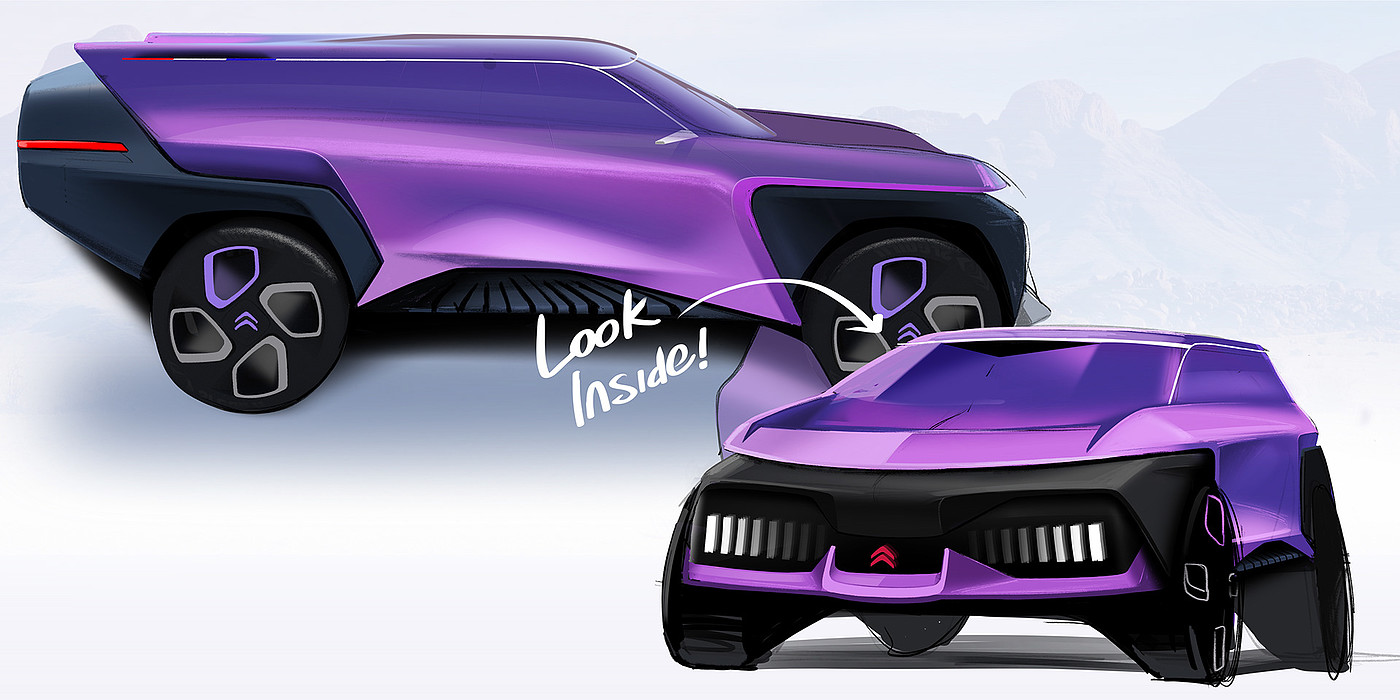 Citroen，Automobile design，Off-road vehicle，