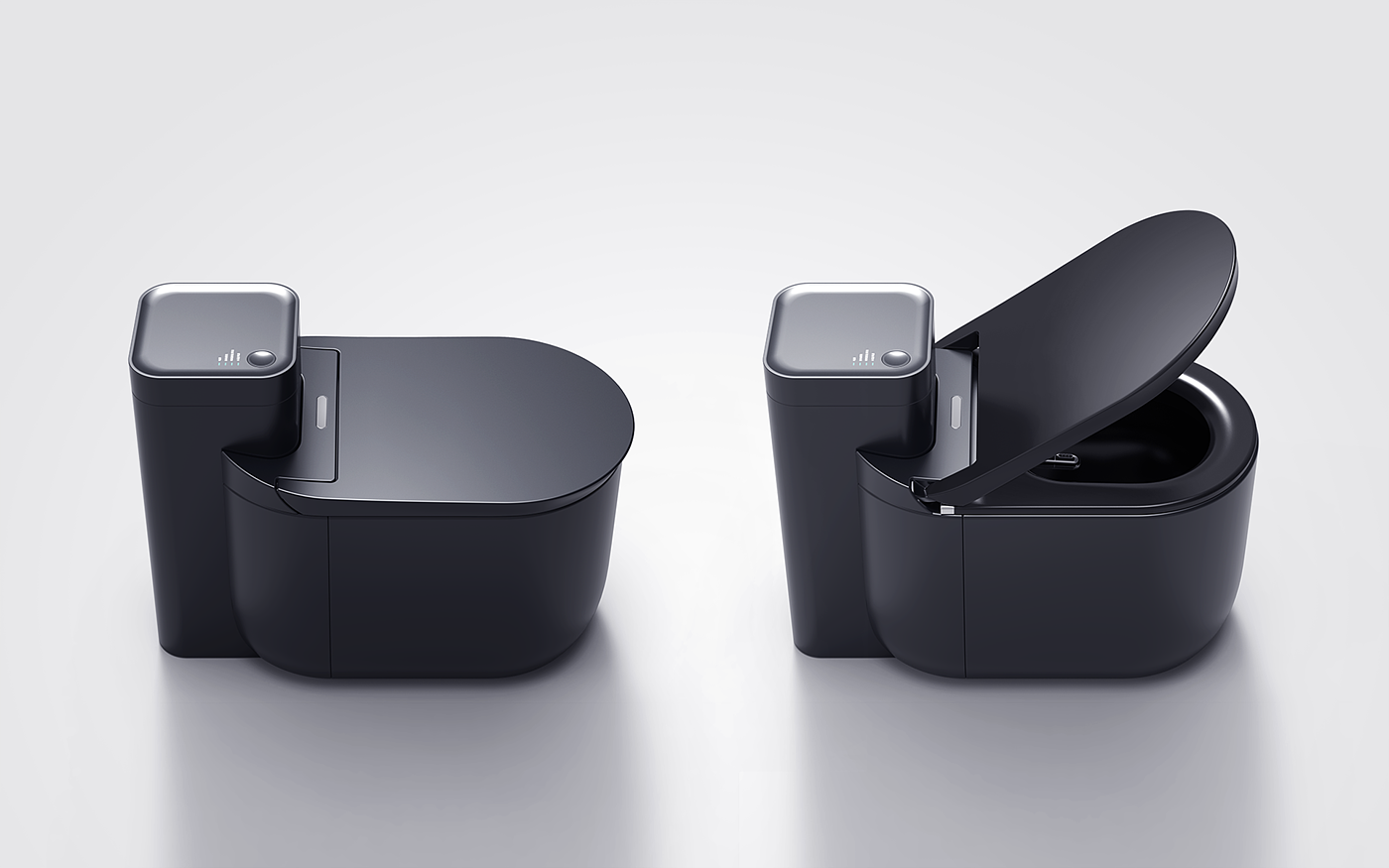intelligence，black，pedestal pan，