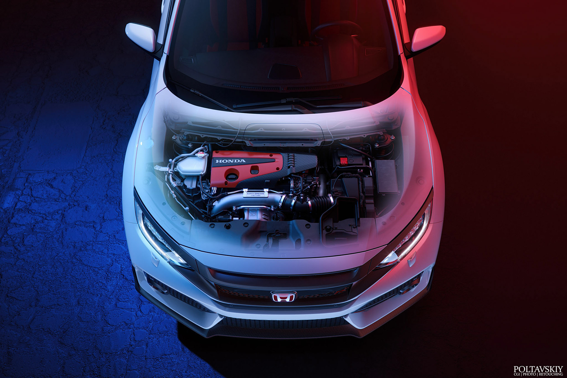 honda，white，Automobile design，