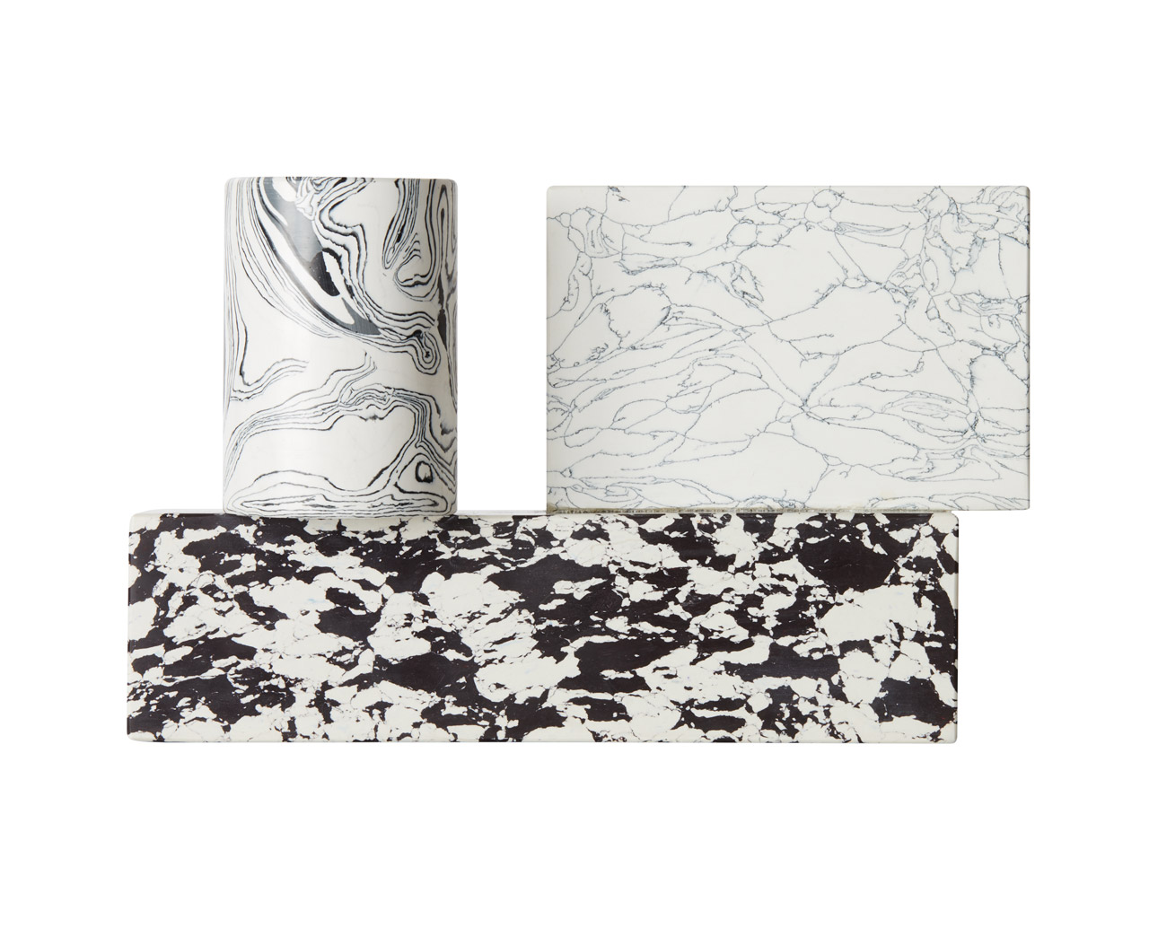 Tom Dixon，Marble，Candlestick，geometry，ornaments，