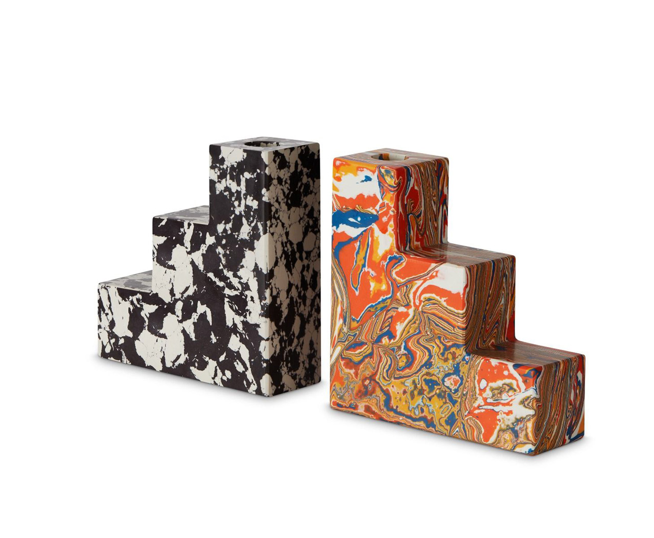 Tom Dixon，Marble，Candlestick，geometry，ornaments，