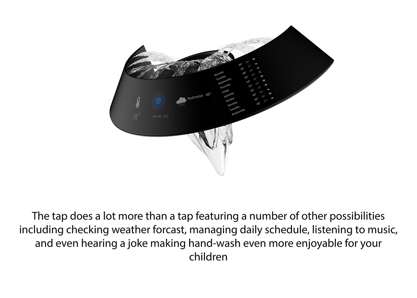 The C，water tap，intelligence，Wash basin，