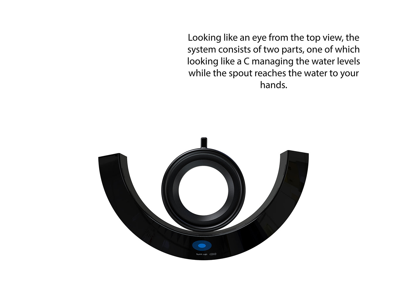 The C，water tap，intelligence，Wash basin，