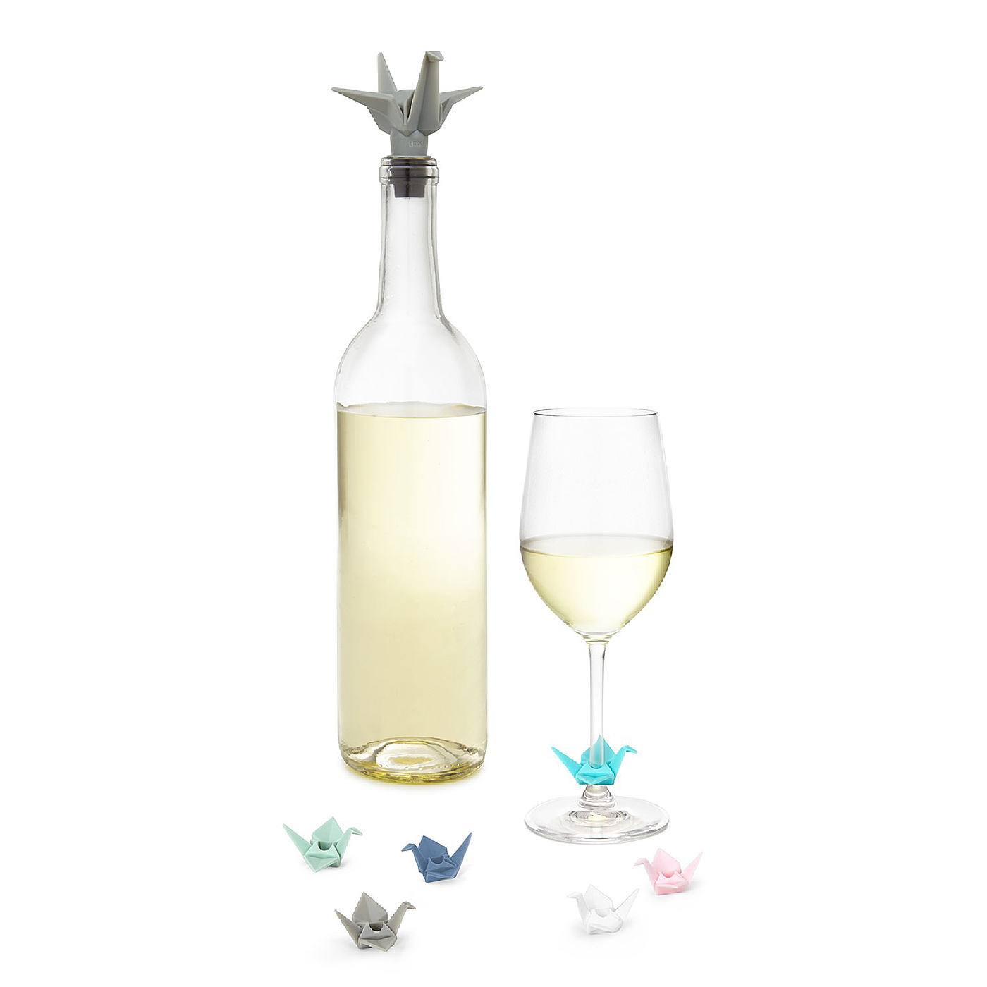 rubber，TPR，Thousand paper cranes，Origami，Bottle stopper，Martin Luu，