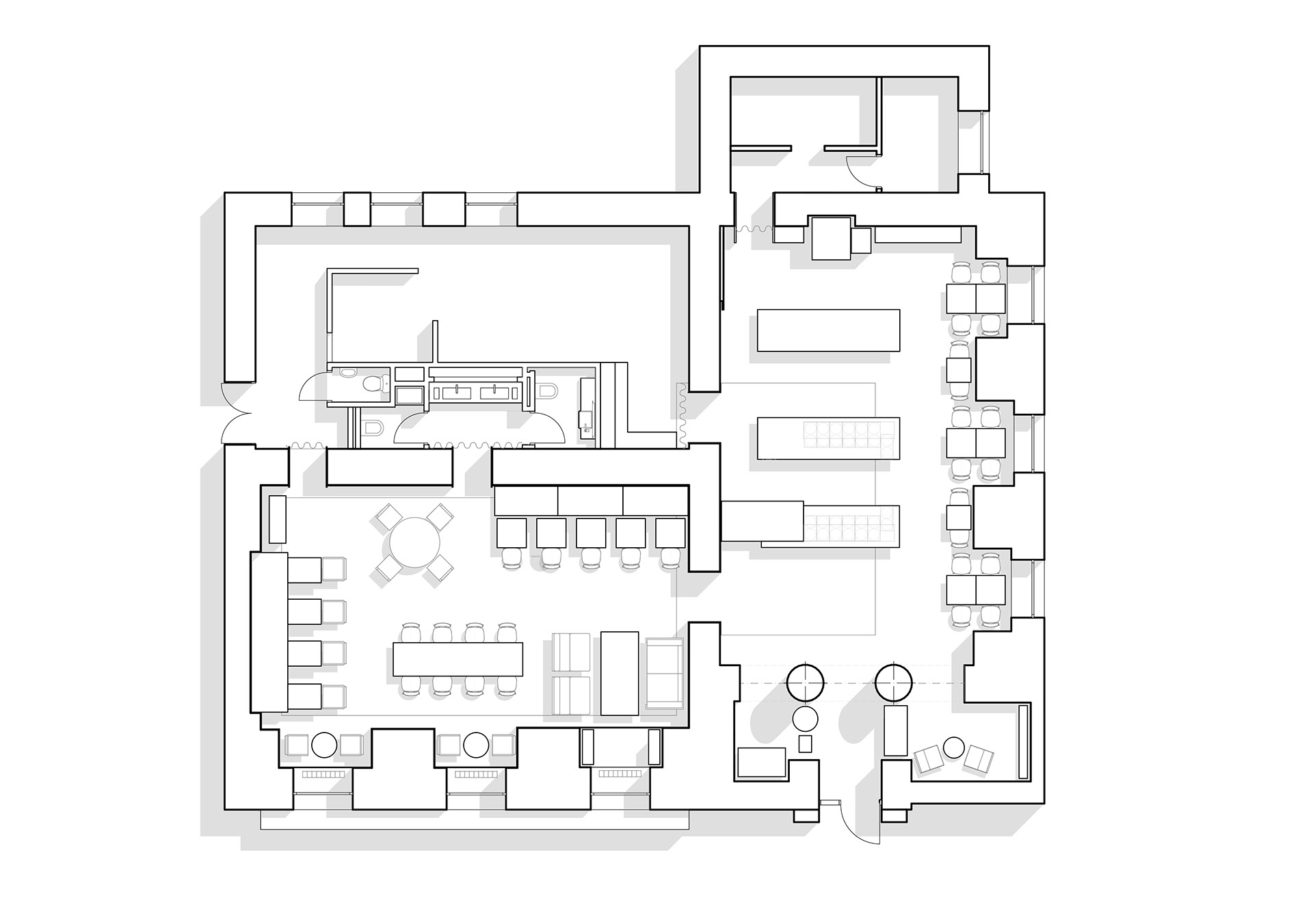 Interior design，Architecture，café，Pyroges，