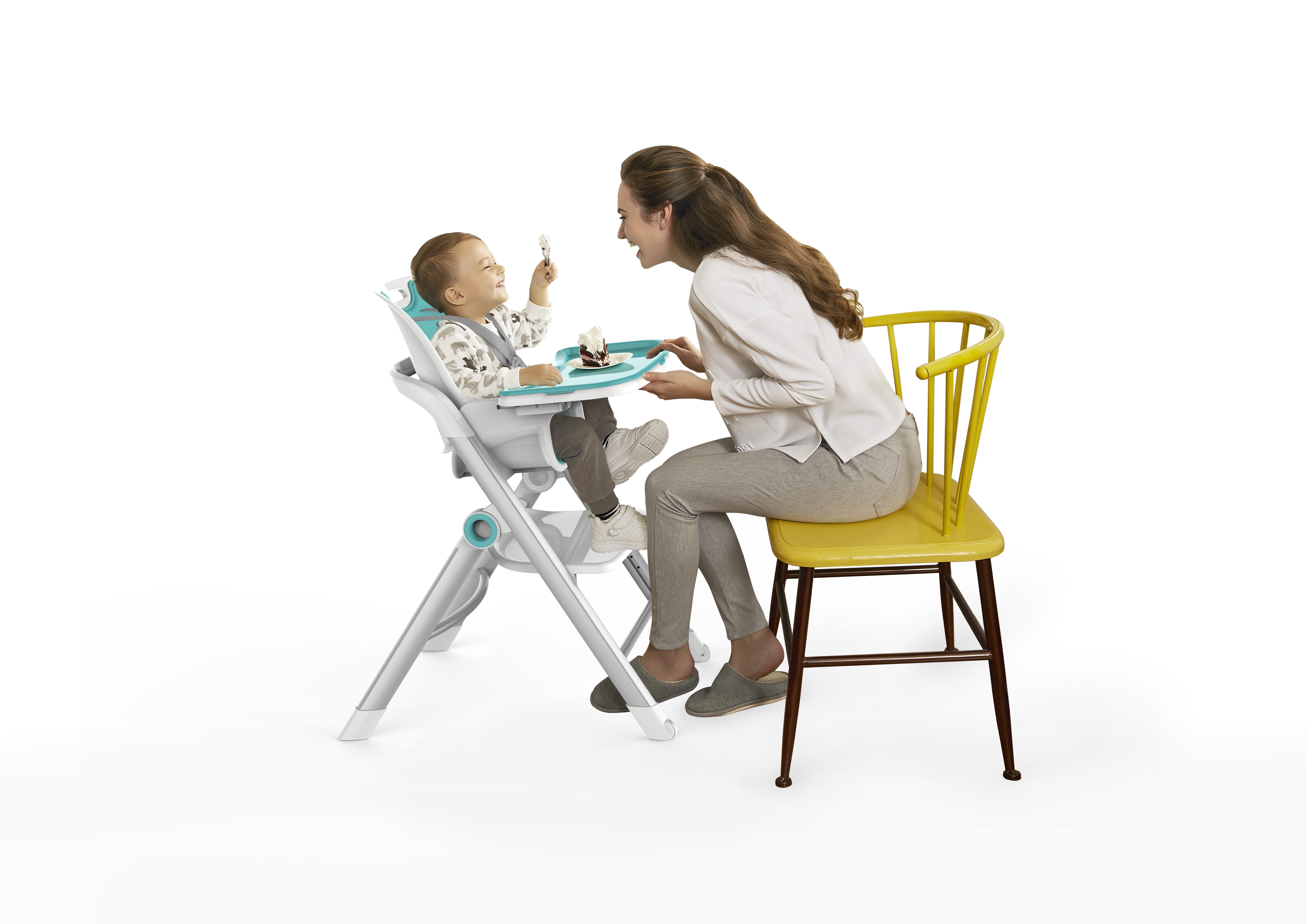 High chair ，Aibeili multifunctional children's dining chair，