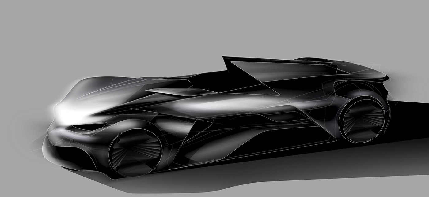 Automatic design，Hand drawn rendering，Visual design，product design，industrial design，