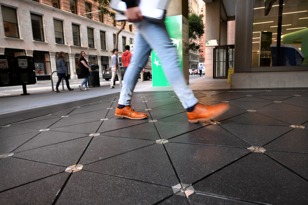 originality，electricity generation，Floor tile，Pavegen，