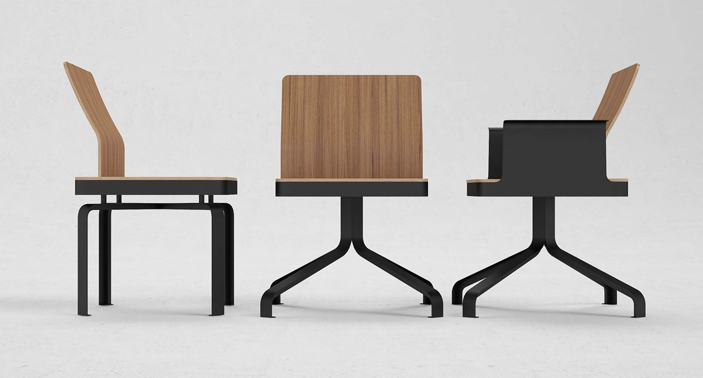 Plywood，Y chair，Kit Bukoros，chair，chair，