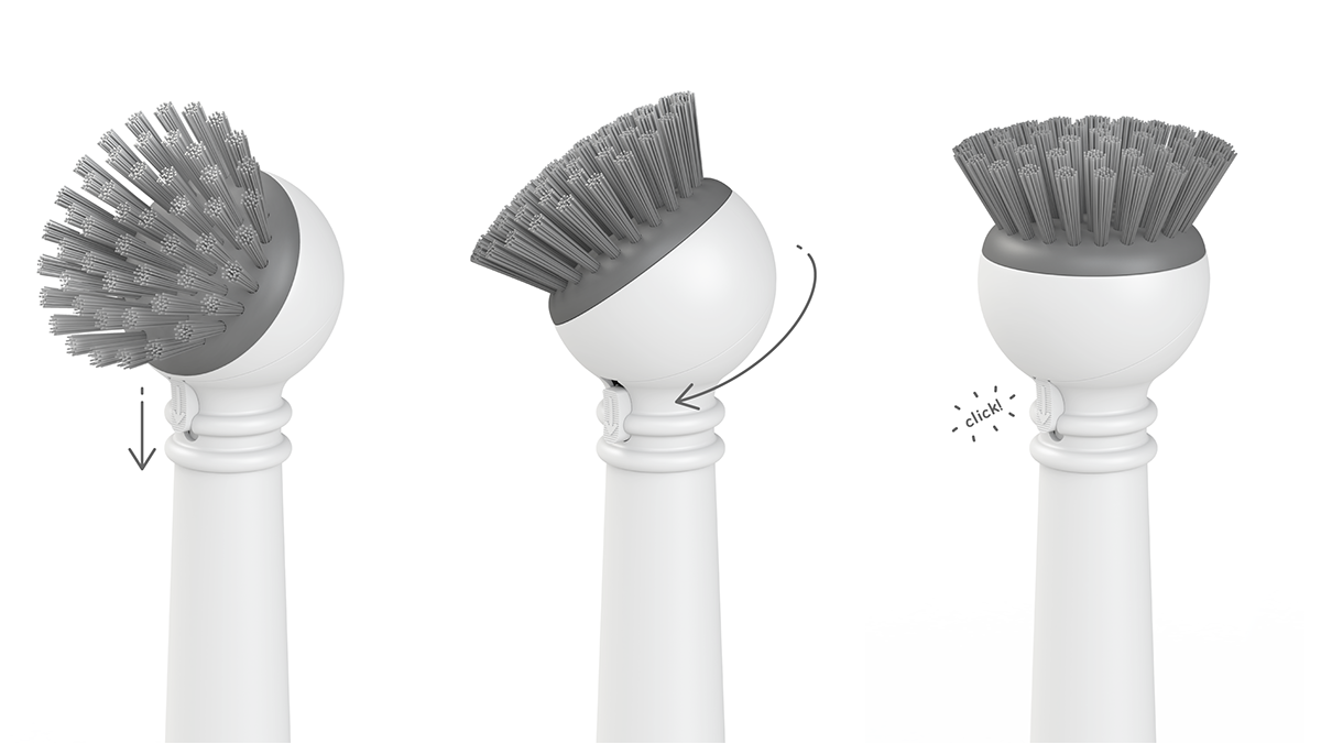 Twista，Disc brush，multi-function，Kitchen tools，