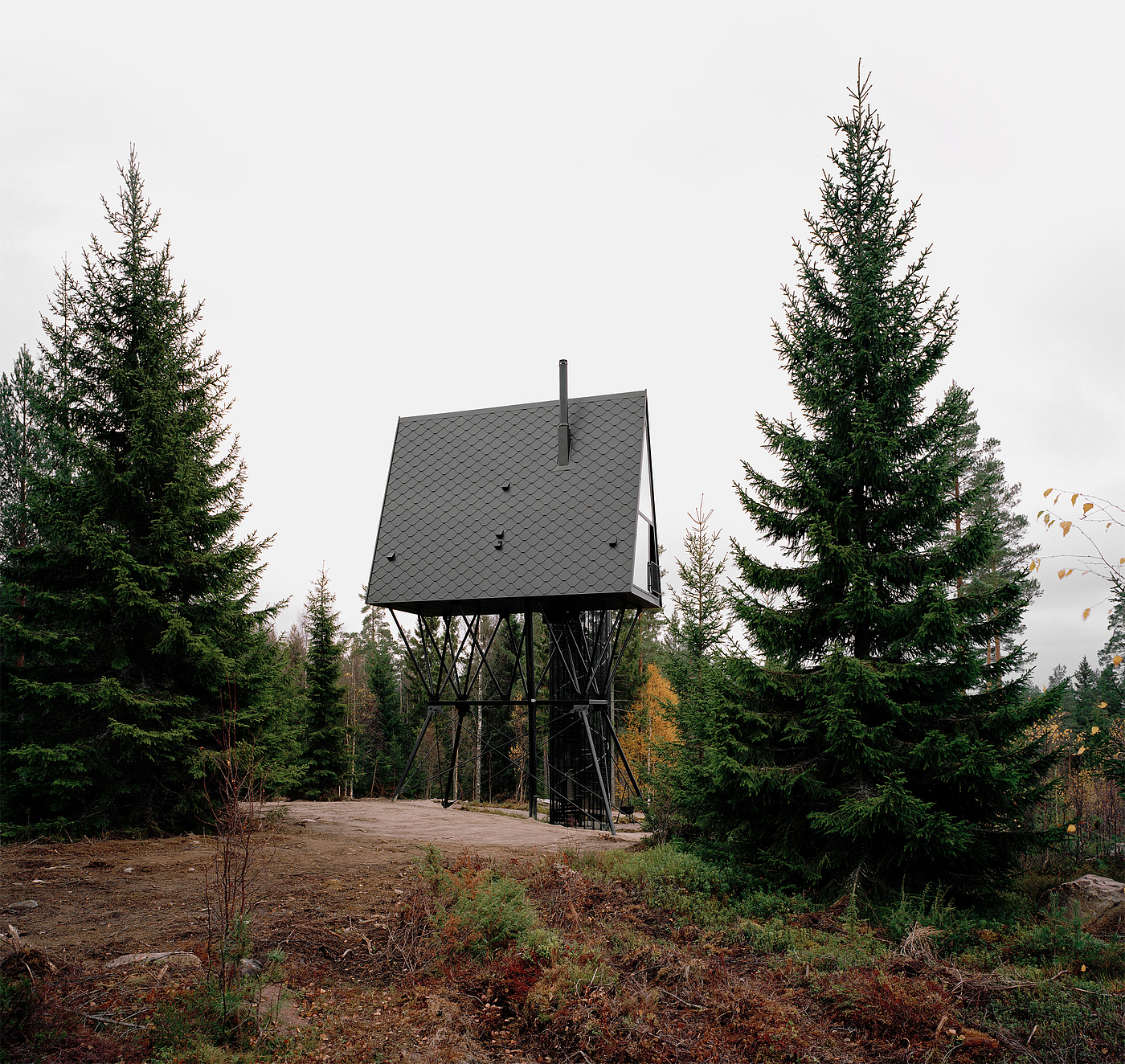 Espen Surnevik，PAN Treetop Cabins，树屋，