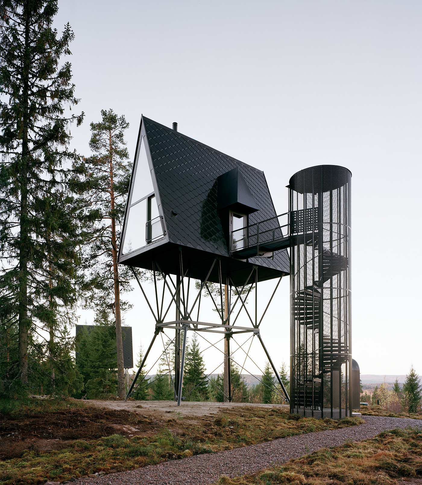 Espen Surnevik，PAN Treetop Cabins，树屋，