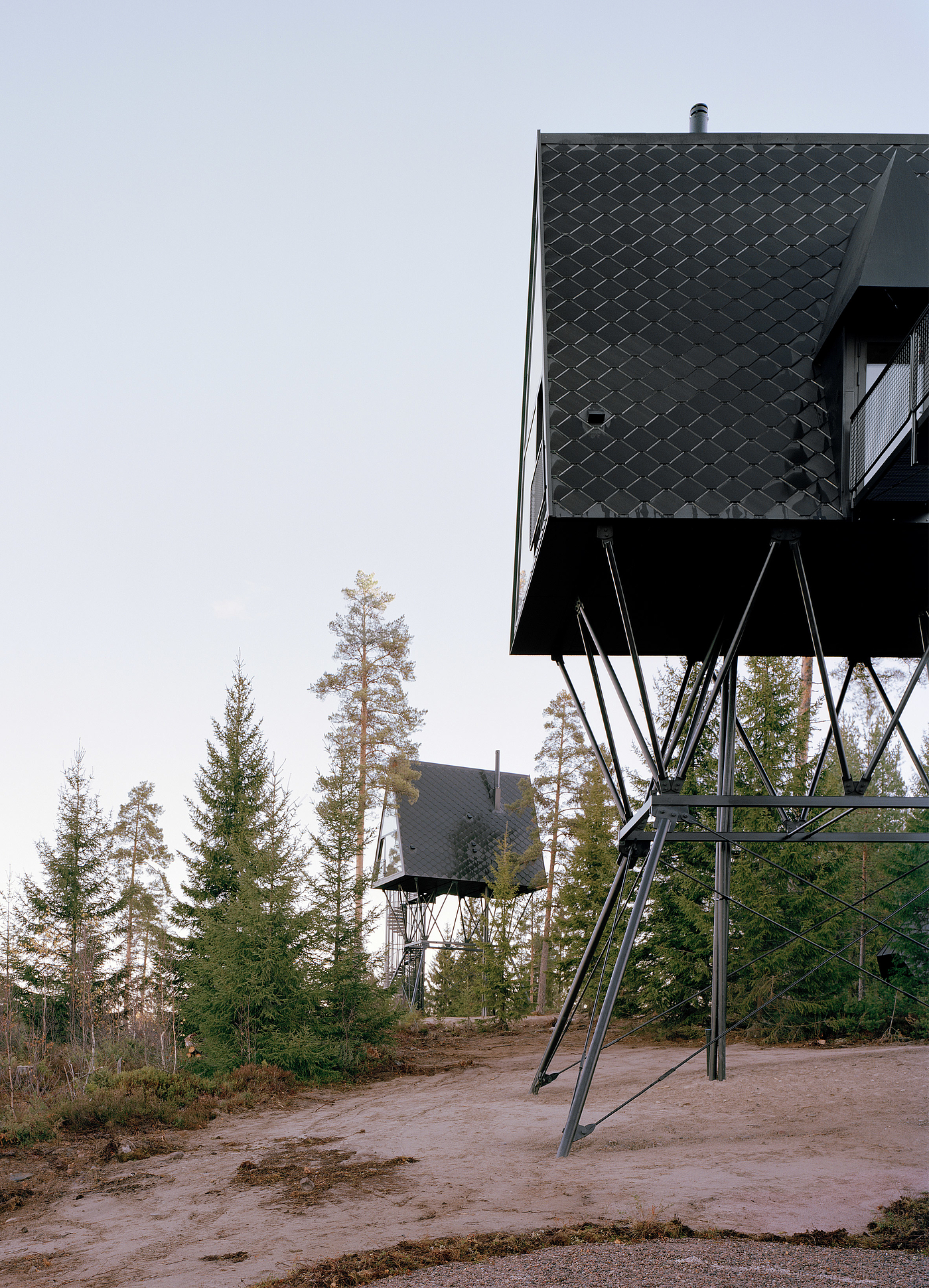 Espen Surnevik，PAN Treetop Cabins，树屋，