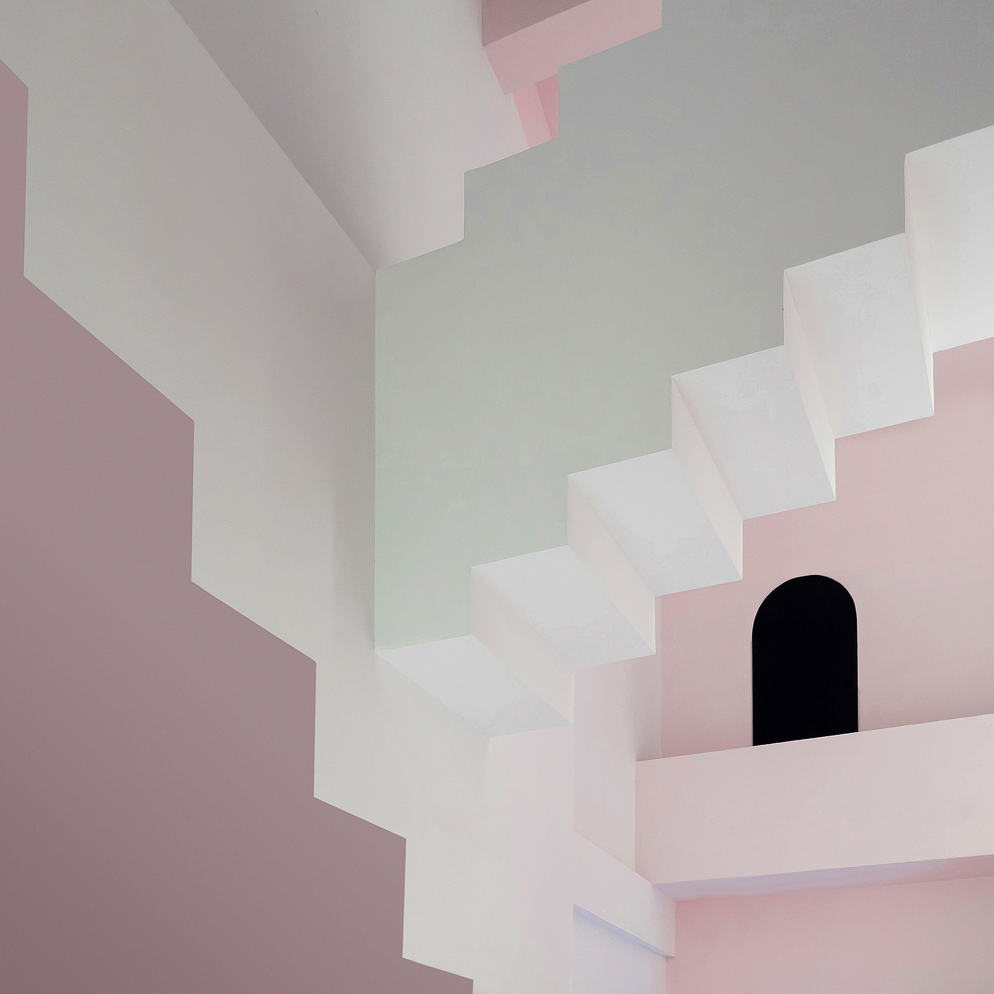 stairs，hotel，Studio 10，Interior，