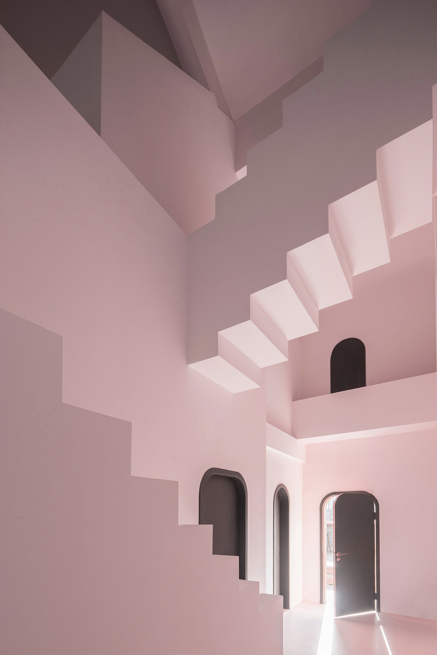 stairs，hotel，Studio 10，Interior，