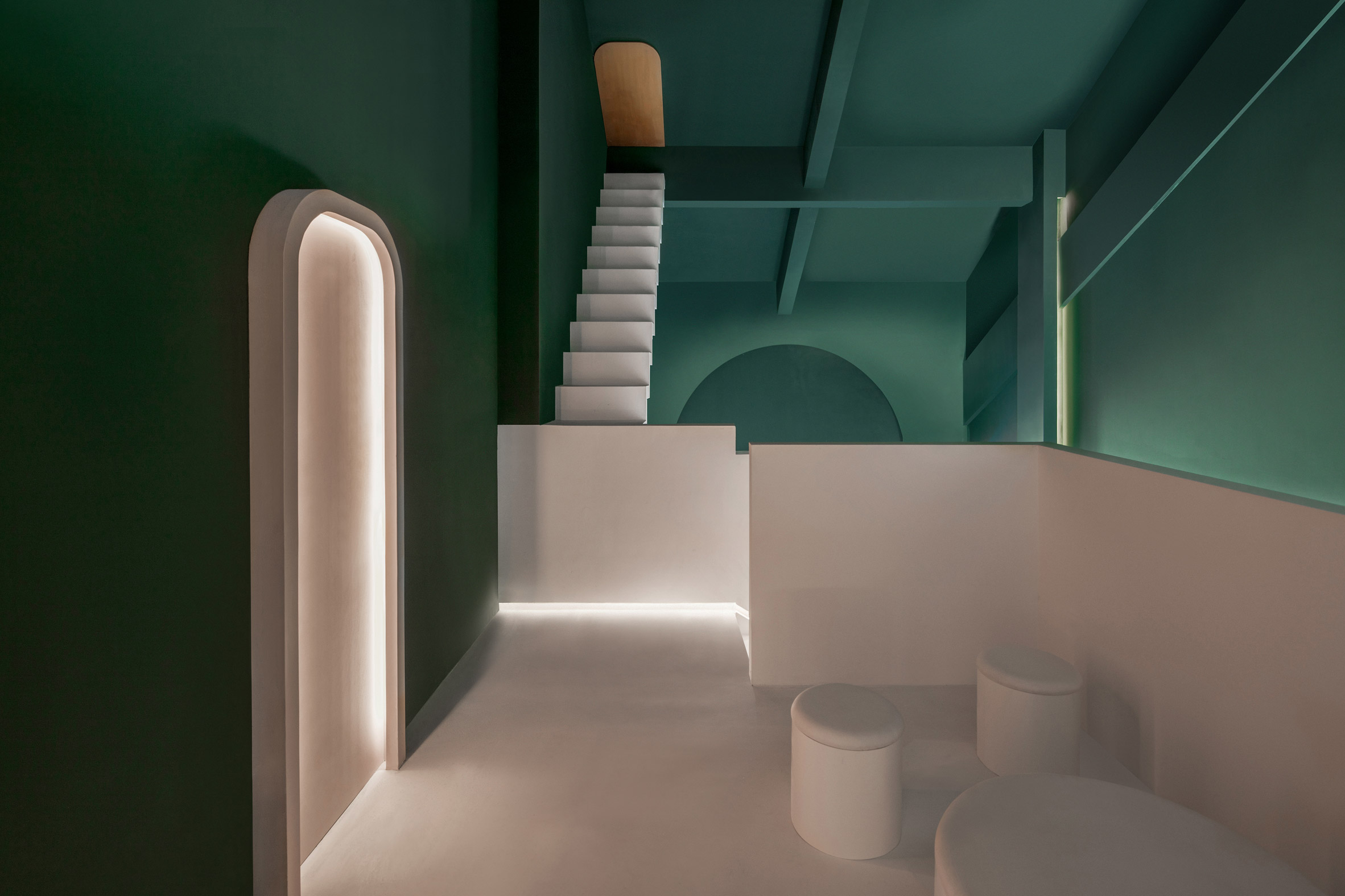 stairs，hotel，Studio 10，Interior，