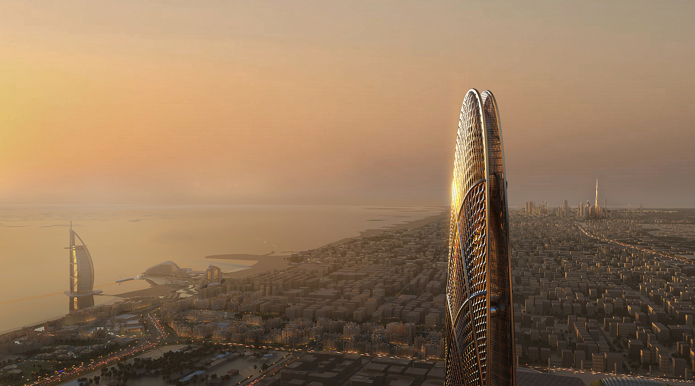 迪拜，摩天大楼，Burj Jumeira，