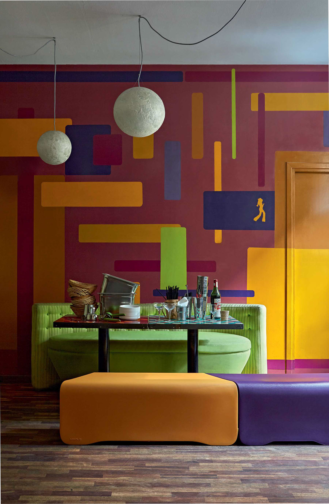 lighting，Side table，Nova bench，