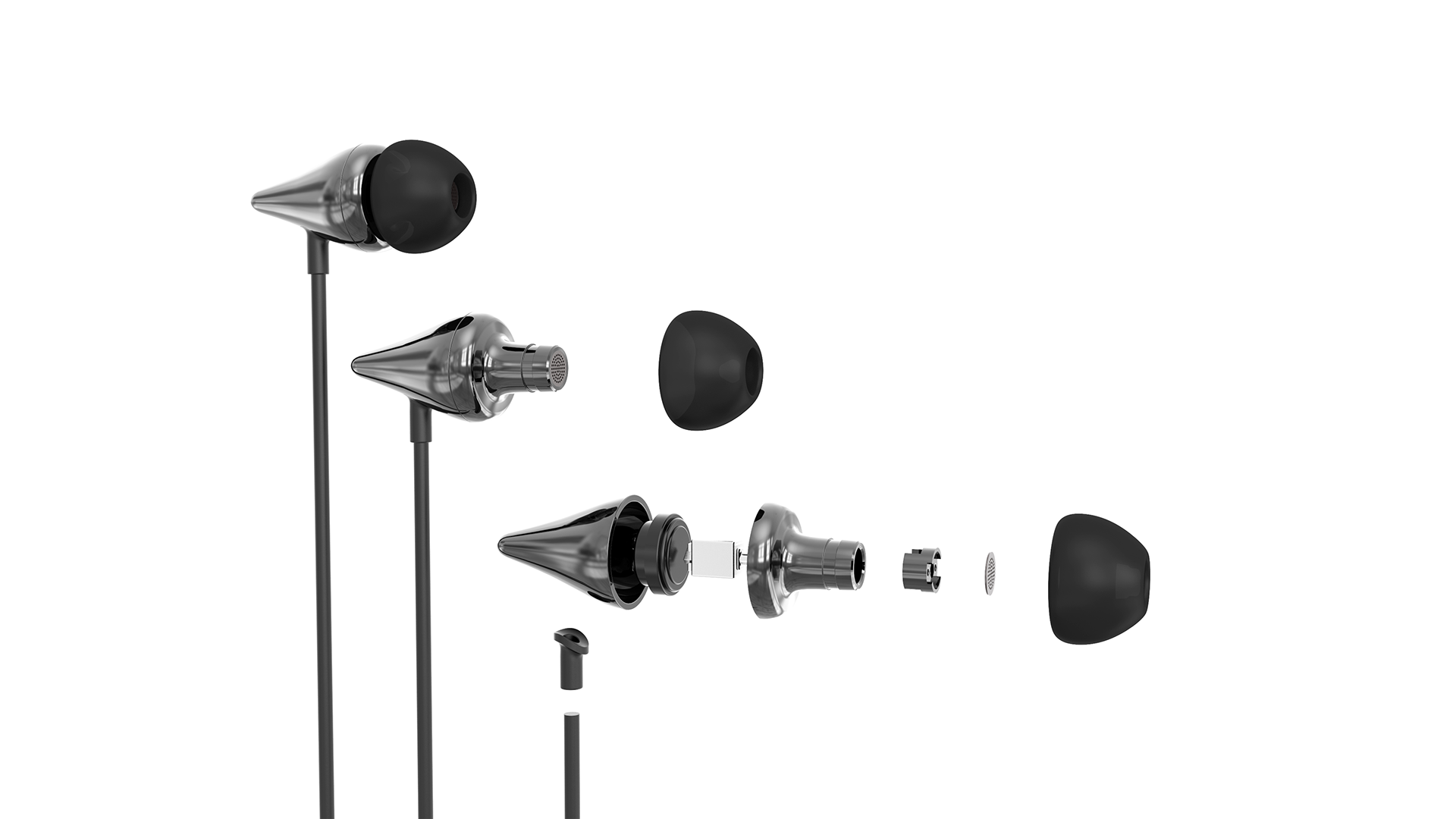 In ear，hifi，headset，snail，