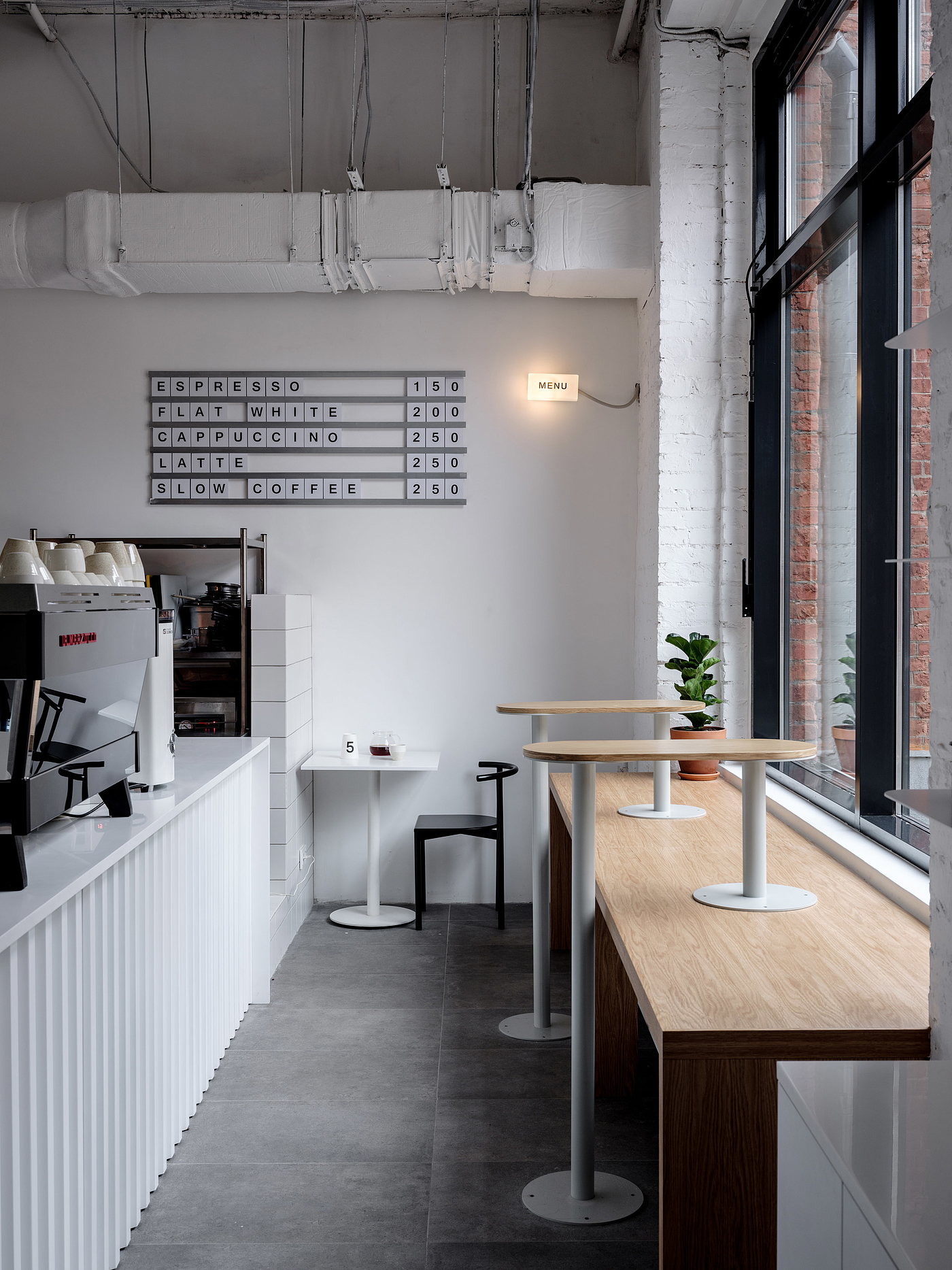 coffee shop，renovation，white，Ascending，