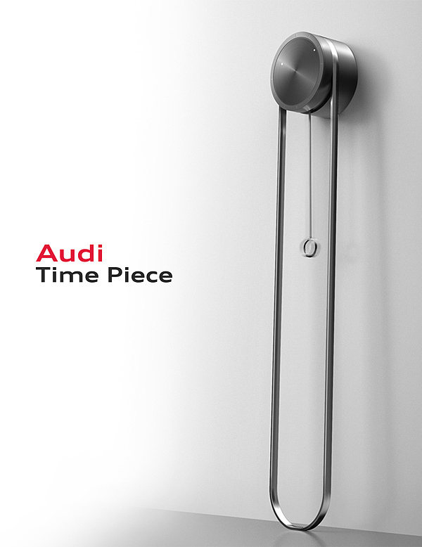 audi，time，clock，Pendulum clock，