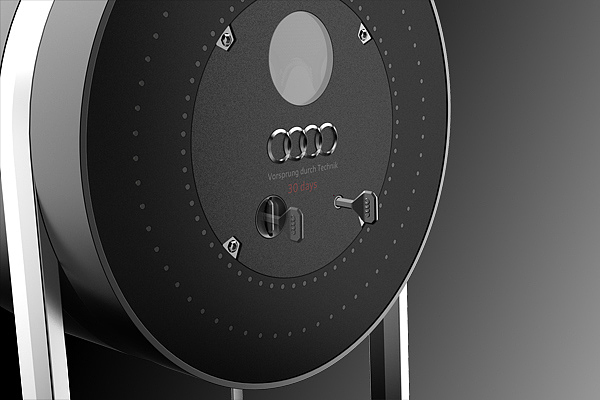 audi，time，clock，Pendulum clock，