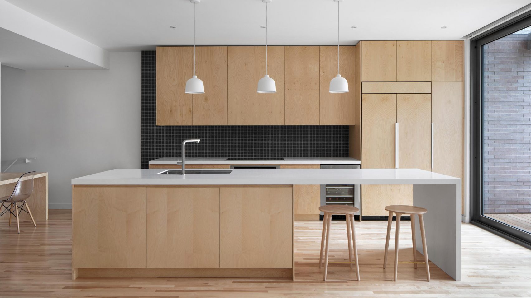 woodiness，White wall，Plywood，