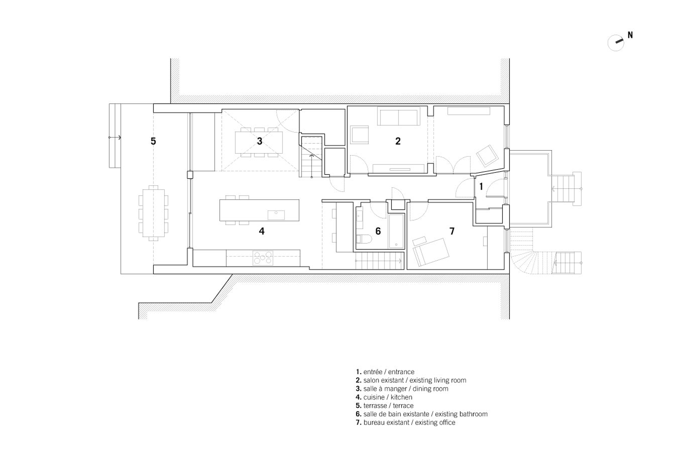 木质，白墙，Plywood，