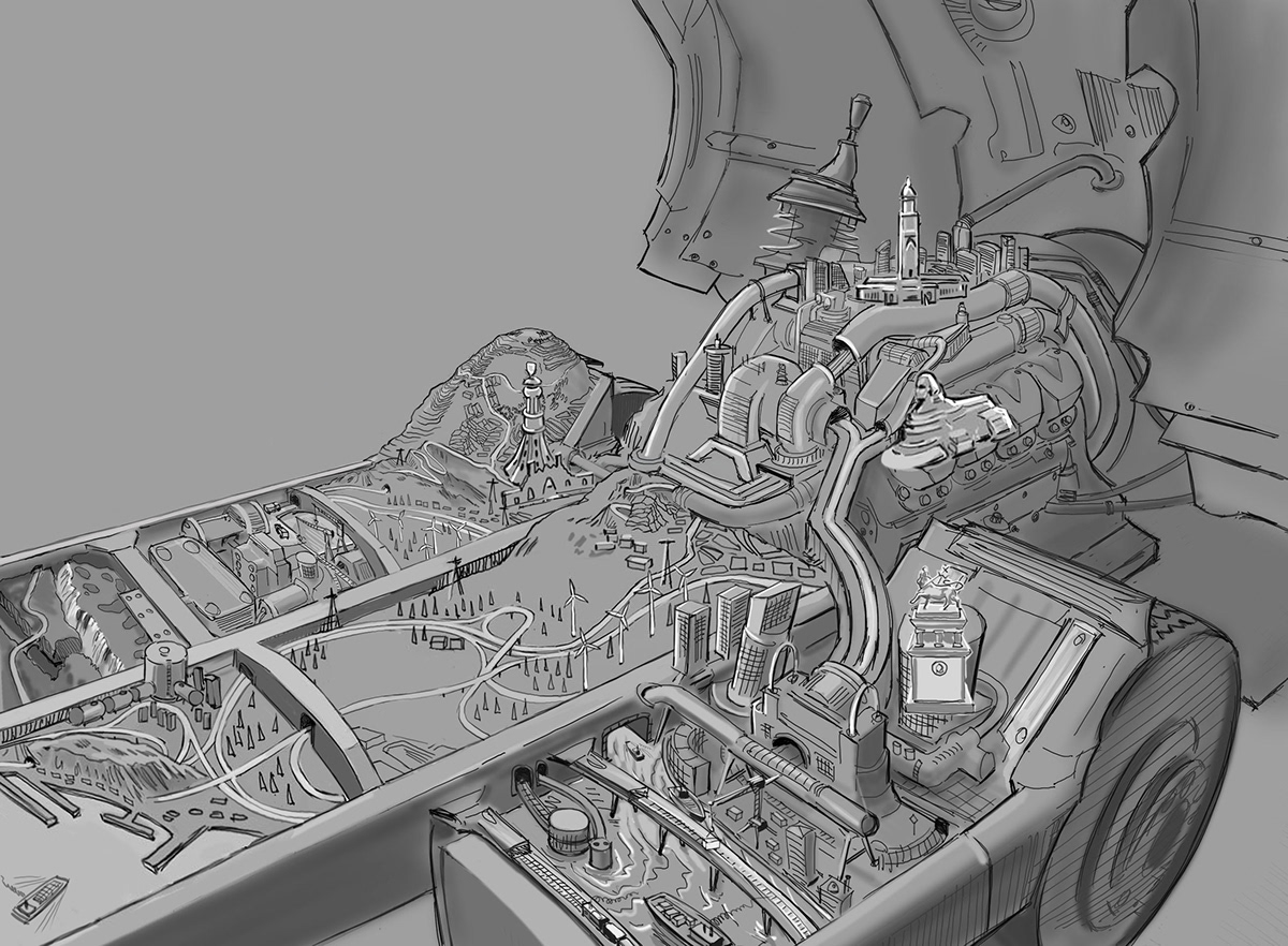 vehicle，3d，Render，modeling，conceptual design，