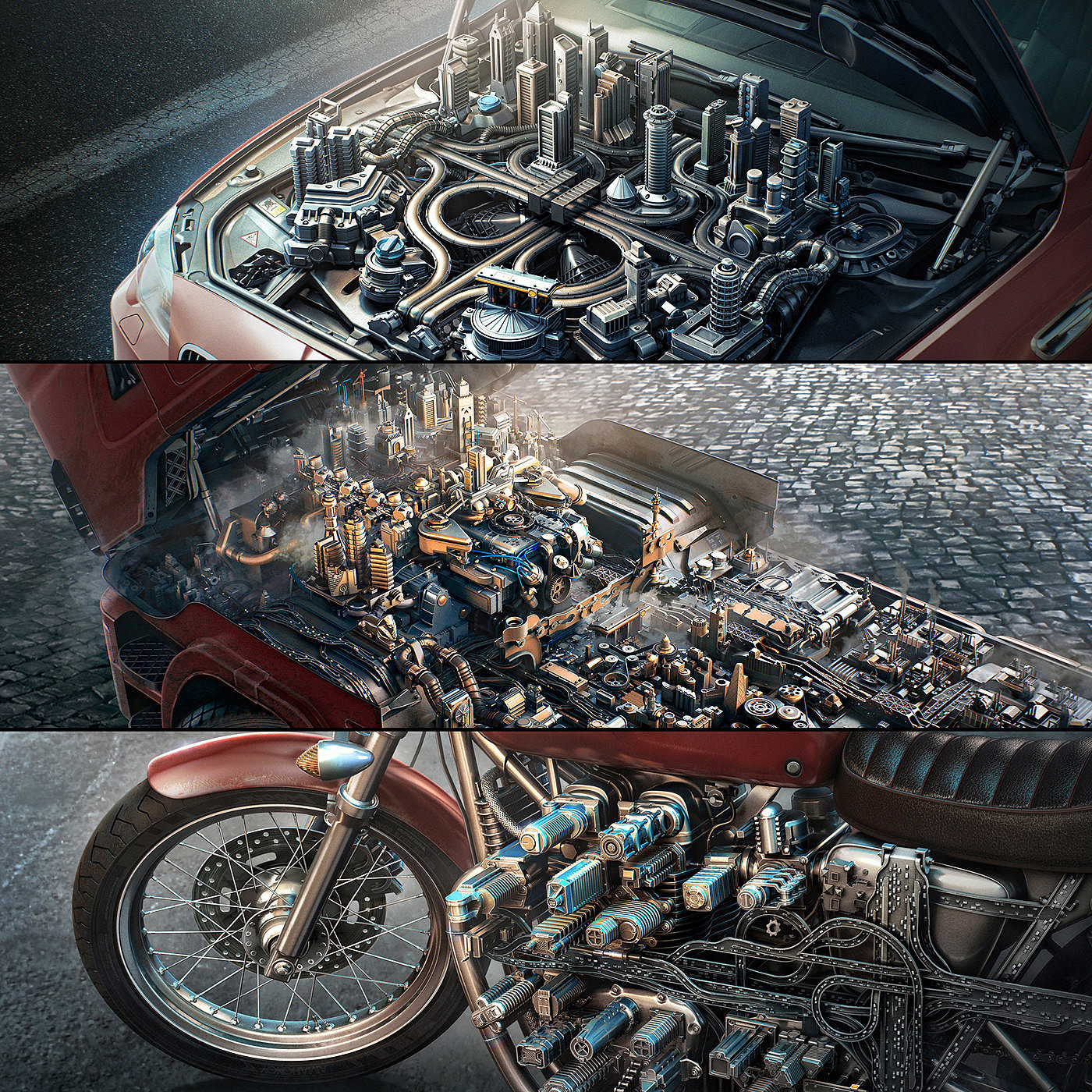 vehicle，3d，Render，modeling，conceptual design，