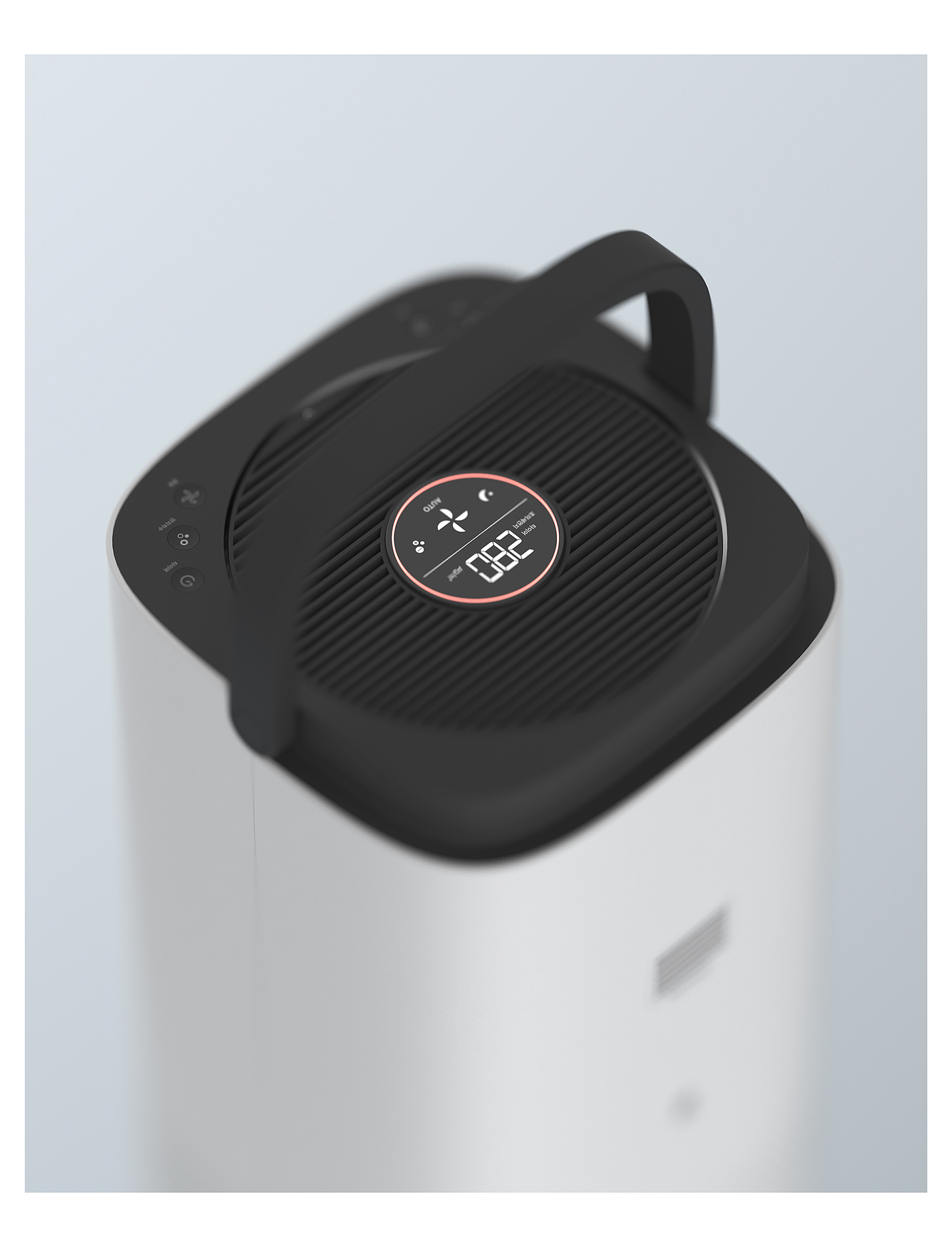 REST，air cleaner，white，