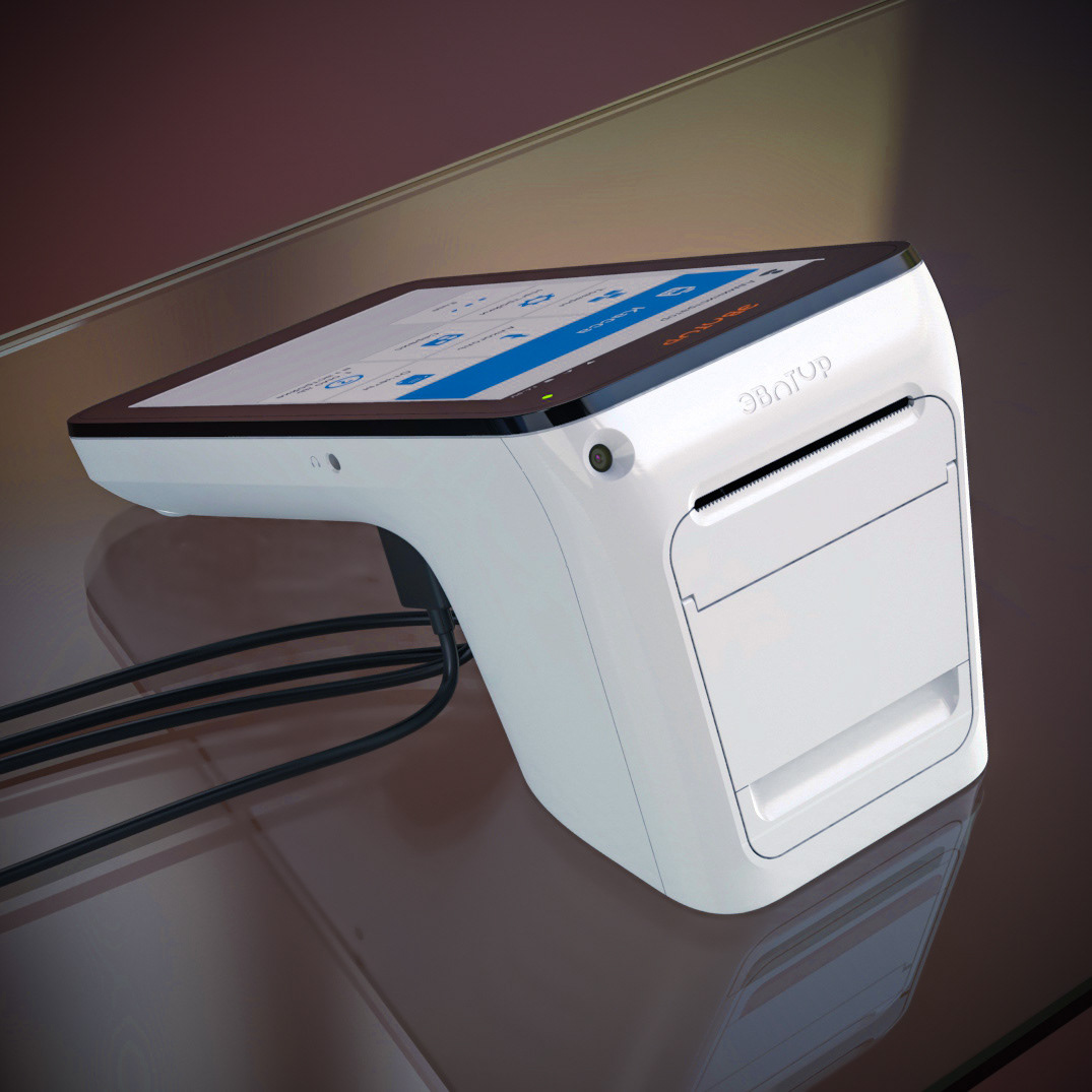 intelligence，white，Payment machine，