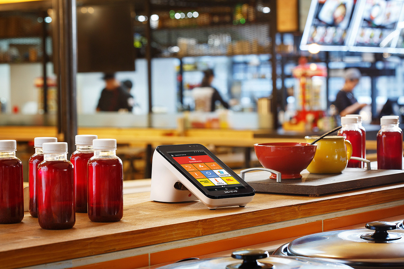 intelligence，white，Payment machine，