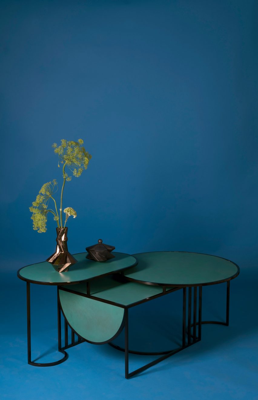 Furniture home，Coffee table，Minimalism，Metal，